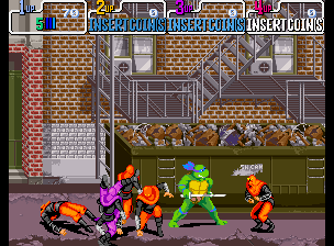 Teenage Mutant Ninja Turtles - Turtles in Time (4 Players ver UAA) Screenshot 1